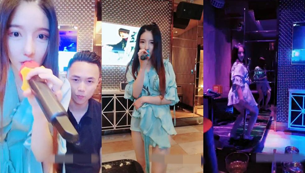 性感美女與富二代帥哥KTV唱歌喝酒玩嘿後借著酒勁一起回公寓啪啪,人美逼嫩,幹的直噴水
