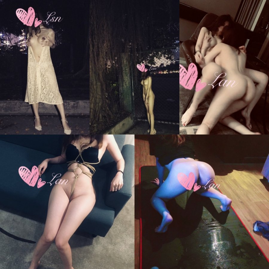 最新流出推特網紅美少女嫩妹hungerlan戶外露出