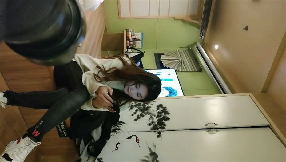 以拍照為名的啪啪【情趣人體模特】私房拍攝現場曝光 長腿黑絲暗黑兔女郎啪啪一頓猛操無套內射