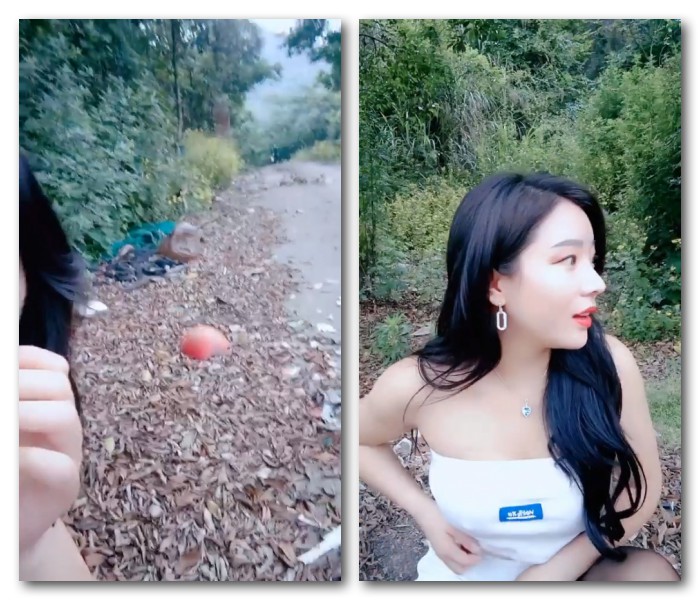 極品美少婦戶外獵物偶遇幸運的山區護林員大叔，估計做夢也想不到日常上班還能豔遇