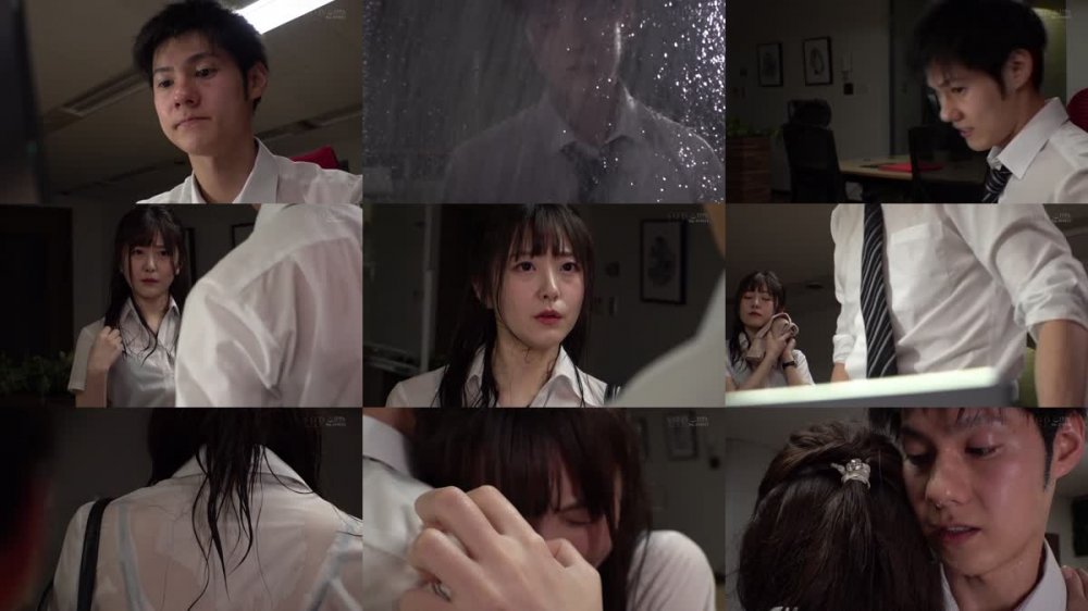 +++ [HD] STARS-388 ゲリラ豪雨の夜に憧れの女上司と会社で2人きり…帰れなくなった僕らは朝までSEXしまくった 青空ひかり