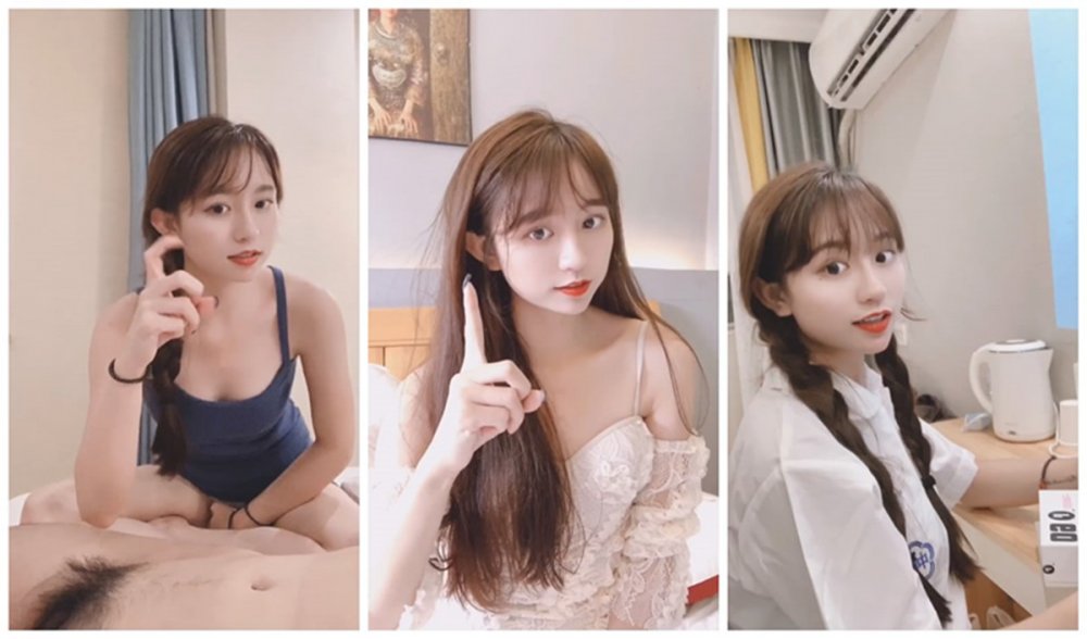 最近非常火的一位逆天顏值美女不見星空福利-與帥哥啪啪