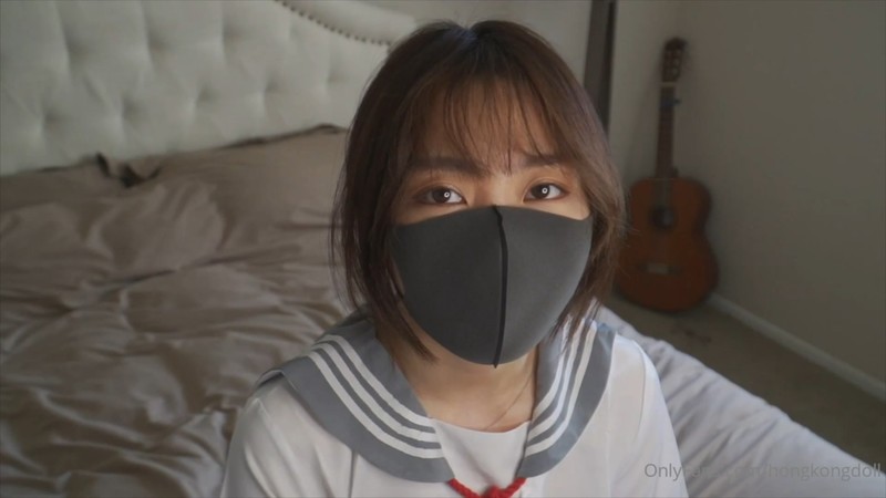 超火香港網紅極品美少女 HongKongDoll 系列 白絲JK