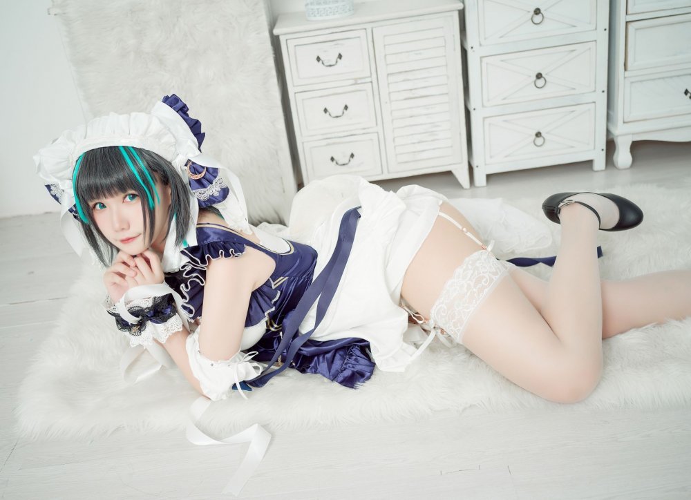 可愛的黑皮襪小女僕[30P]