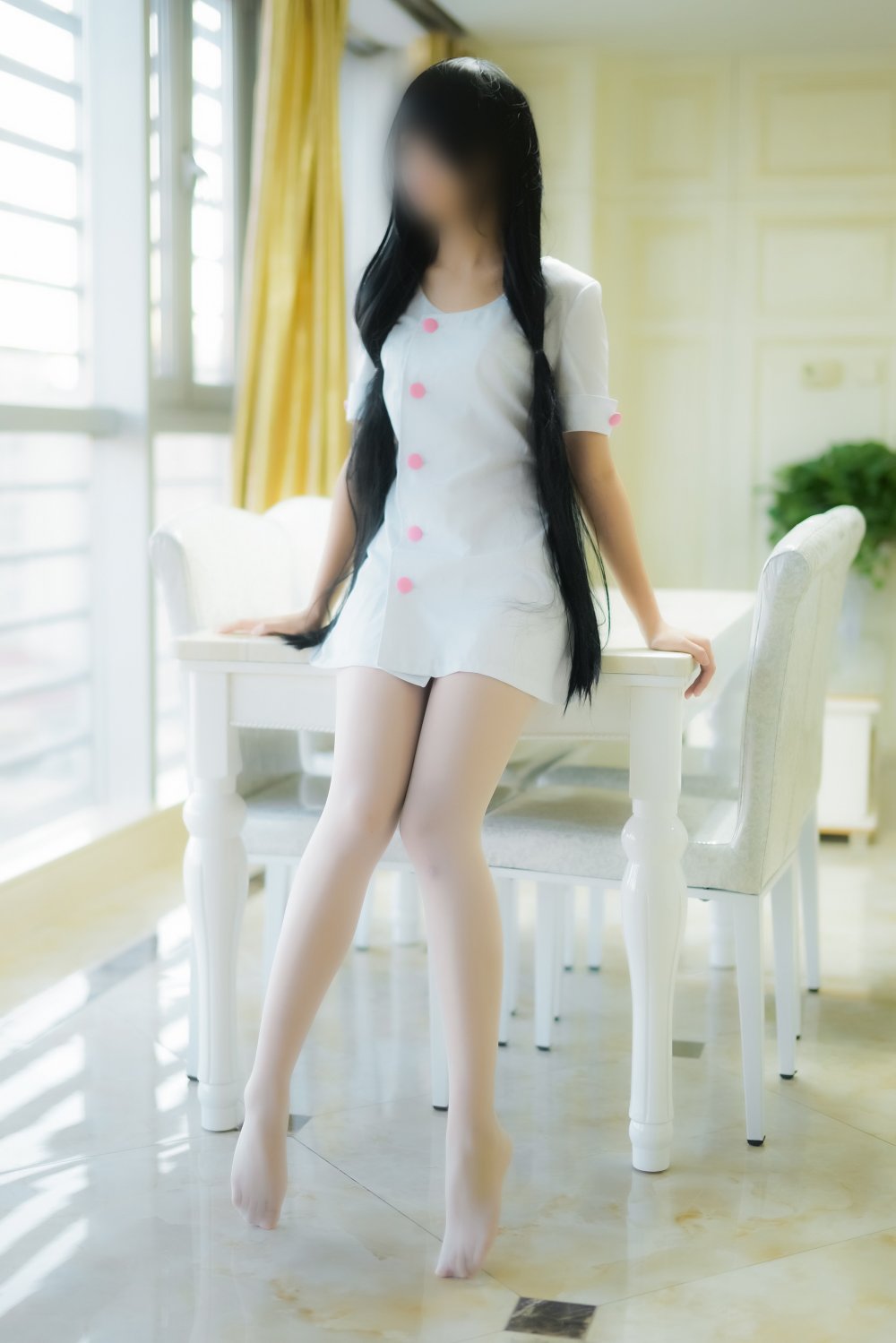 少女映畫 - 時崎狂三 護士白絲 [76P]