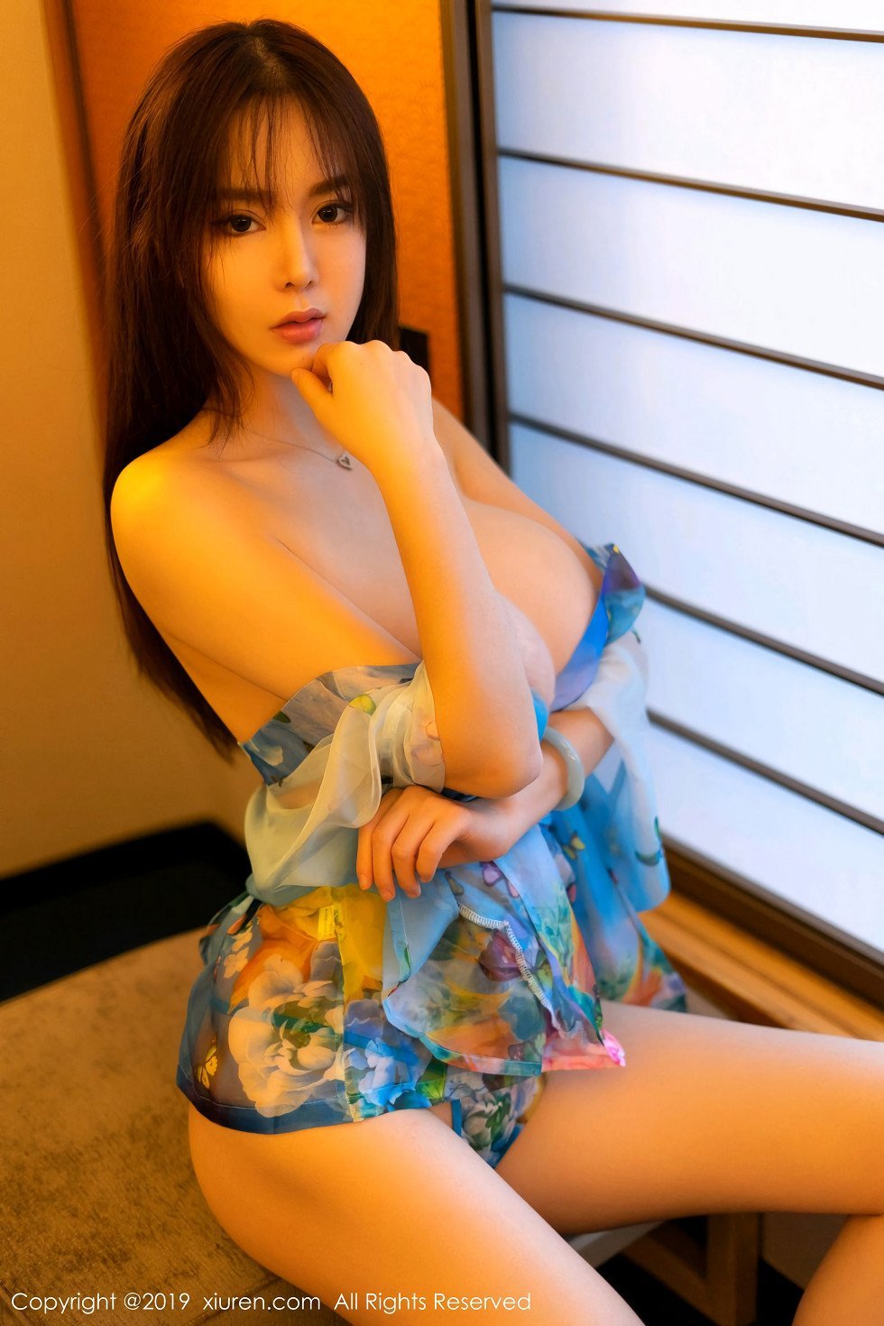 女神易陽Silvia私房薄紗情趣內衣秀傲人豪乳露點誘惑寫真[45P]