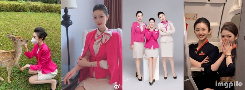 【真實空姐 稀缺航空】各大航空美麗『空姐』不欲人知真實反差2 空姐制服 啪啪誘惑