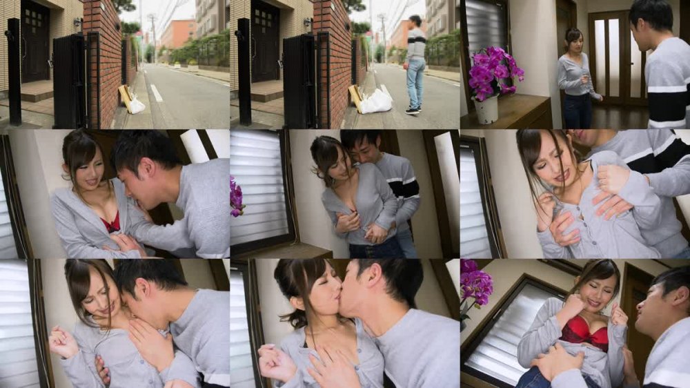 +++ Caribbeancom カリビアンコム 050522-001 油断しすぎた浮きブラ妻 ～勘違い近隣男が押し入ってきました～碧えみ