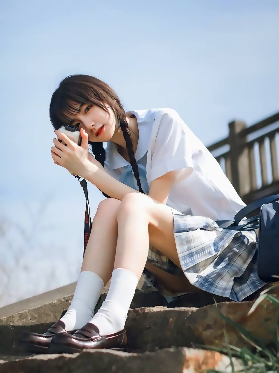 甜美的笑容滿面紅光路 [22P]