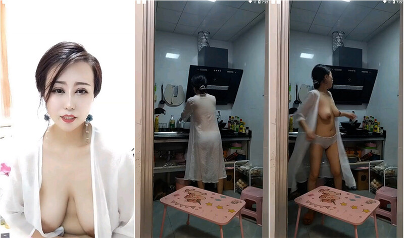 阿姨四十歲，頭發盤起來風韻猶存，奶子碩大有點下垂，這就是熟女的味道