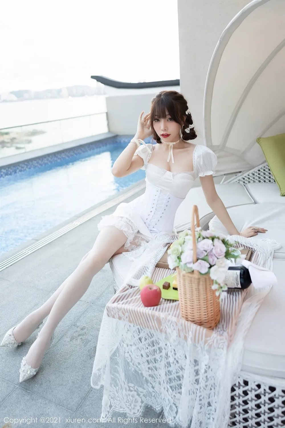 芝芝今日的是白絲[26P]