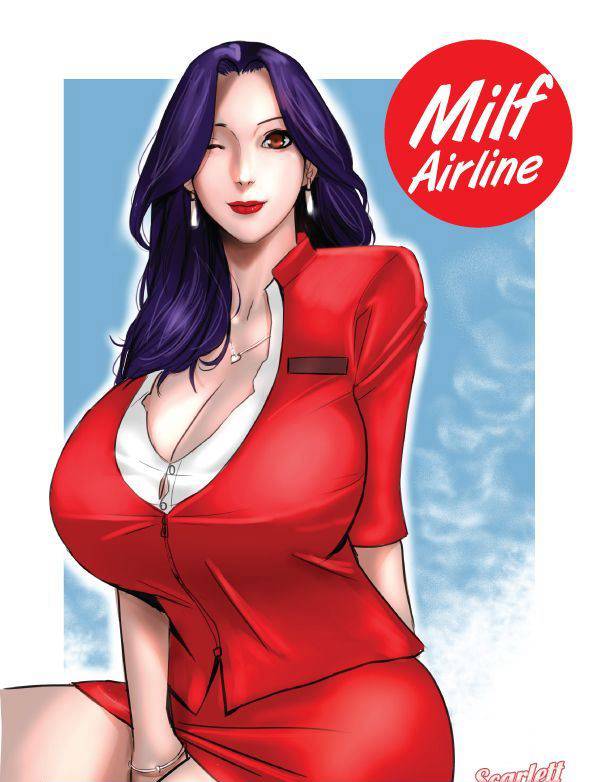 淫蕩空姐 巨乳航班 [23P]