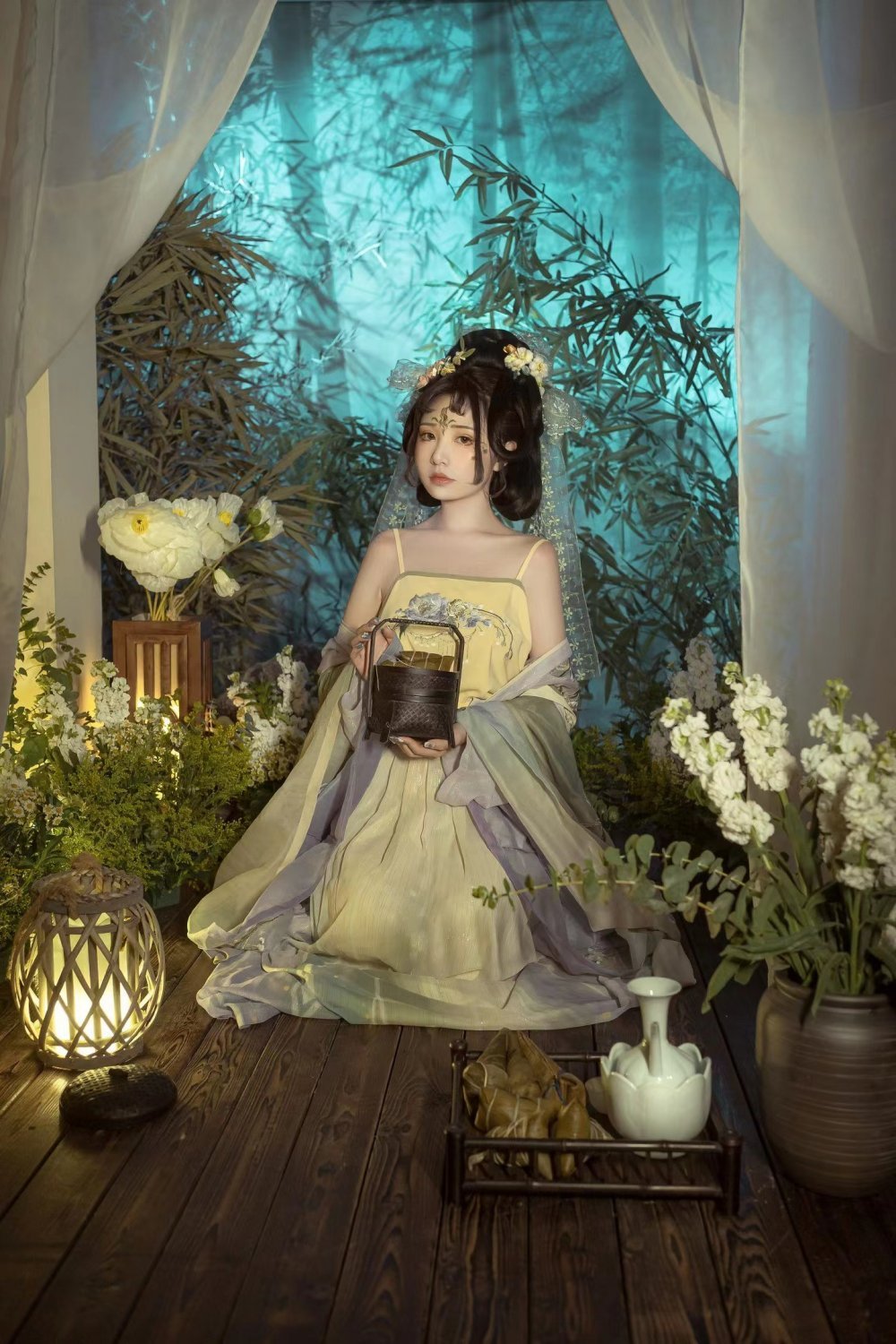 [cosplay] 爆機少女喵小吉-浣溪沙-端午[100P]