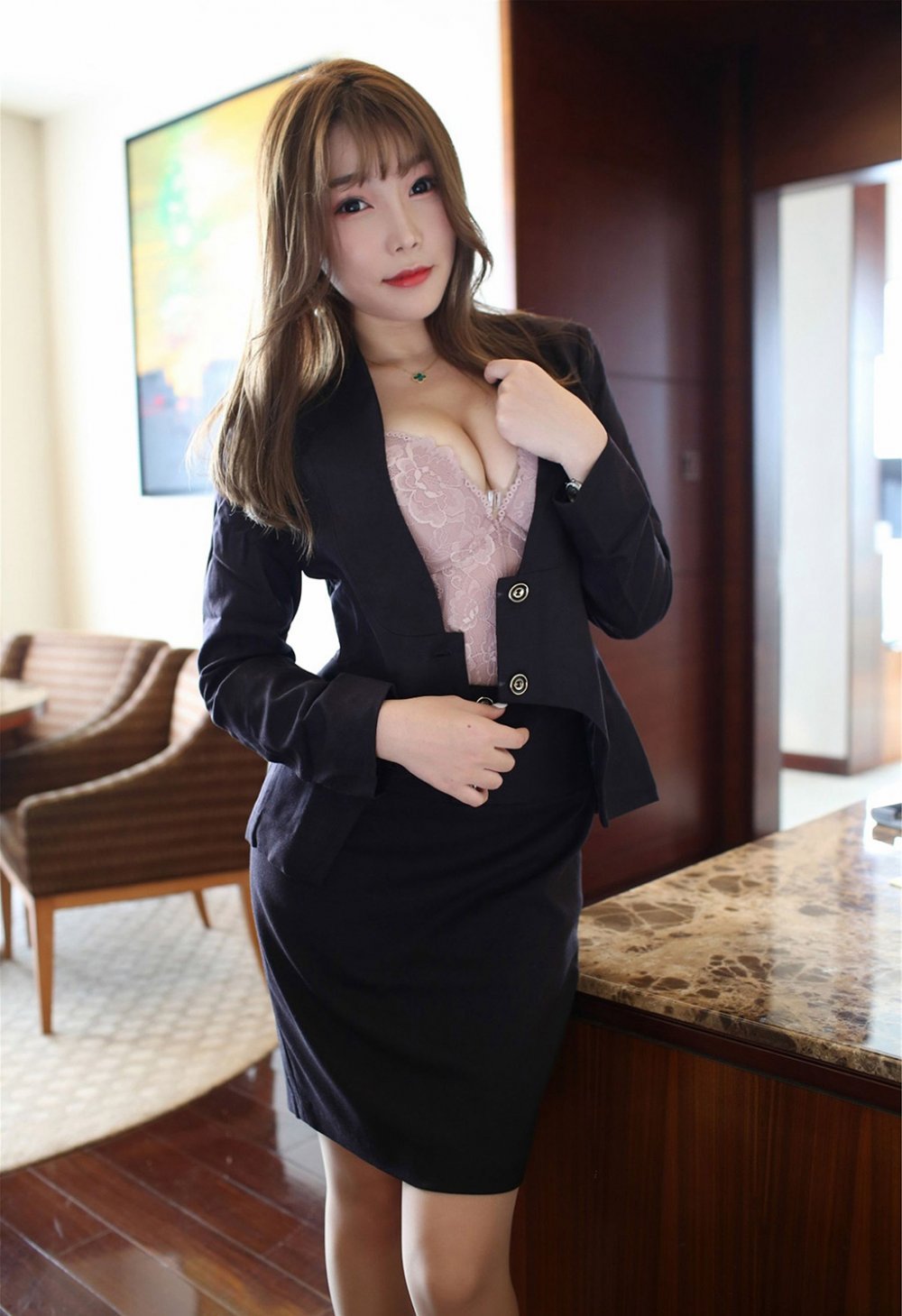 芝芝BootyOL制服誘惑[50P]