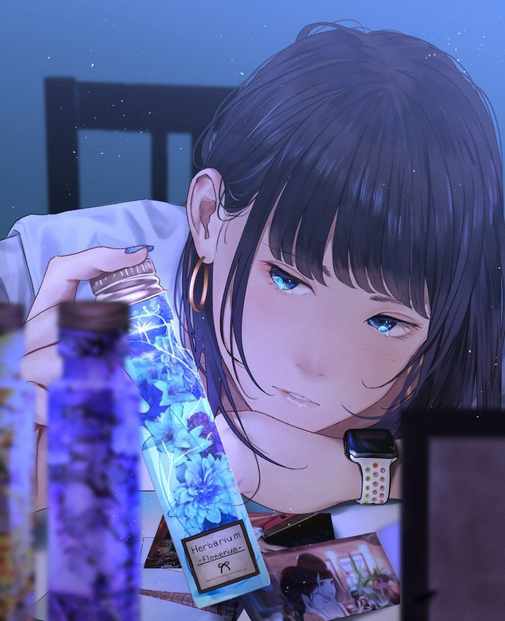 藍色花瓣的魔法森林 [22P]