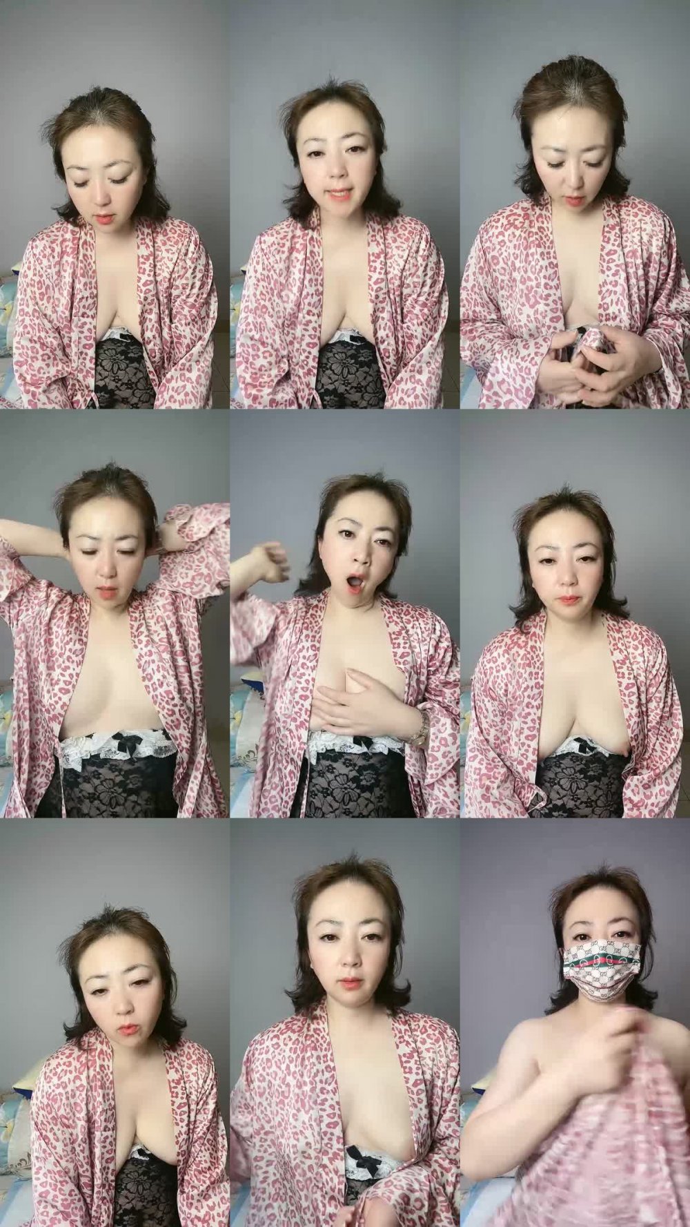 +++ ZB20230121_007 風騷有韻味的熟女大姐直播賺外快，絲襪情趣女僕誘惑，聽狼友指揮道具抽插騷穴搞到高潮噴水，逼逼特寫水真多