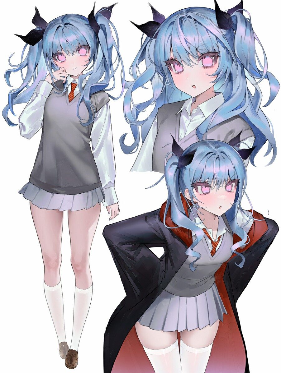 白色小腿襪 [20P]