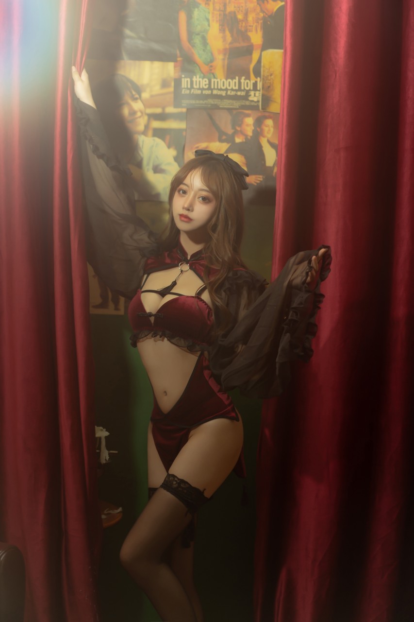 黑絲旗袍[53P]