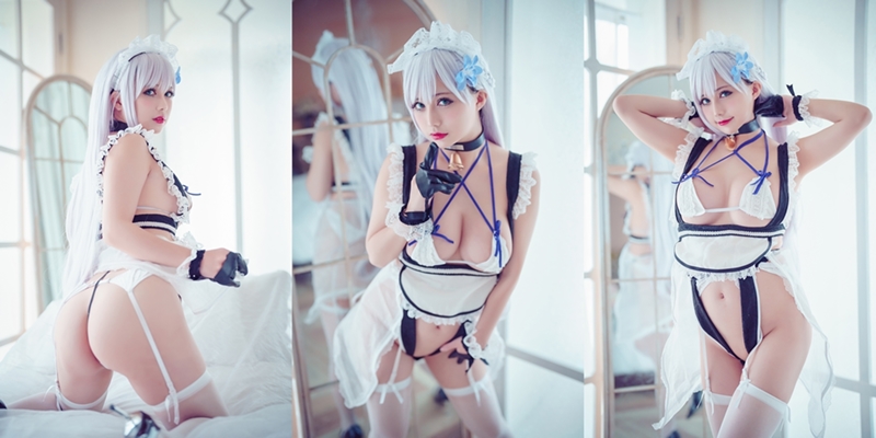 Okita Rinka – Belfast (Azur Lane) [30P]