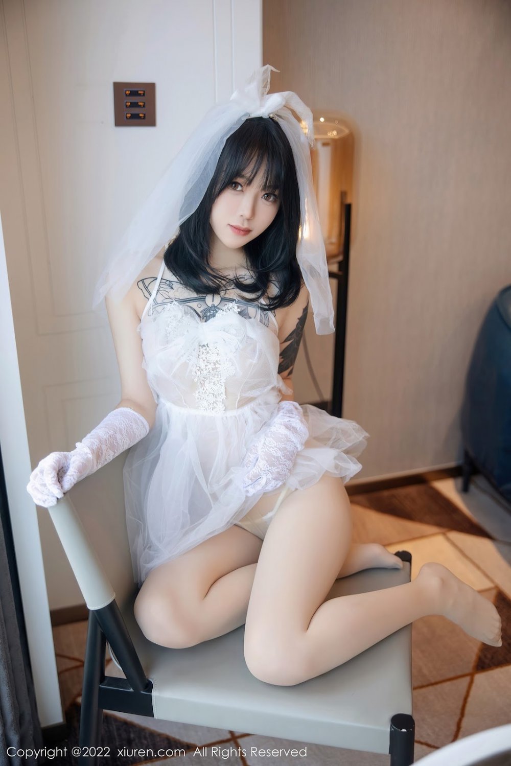 身材極好的紋身妹[25P]