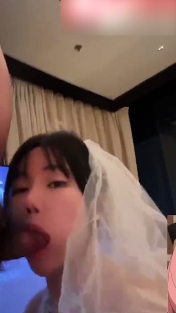 【廣西5.1婚紗門】騷逼新娘5.1結婚前一晚穿著婚紗出軌“比我老公爽多了 射