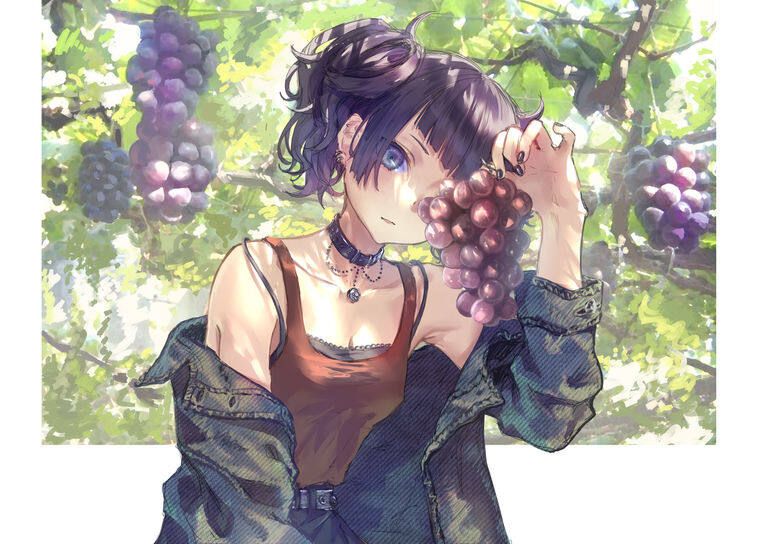 葡萄 剪刀手 [21P]