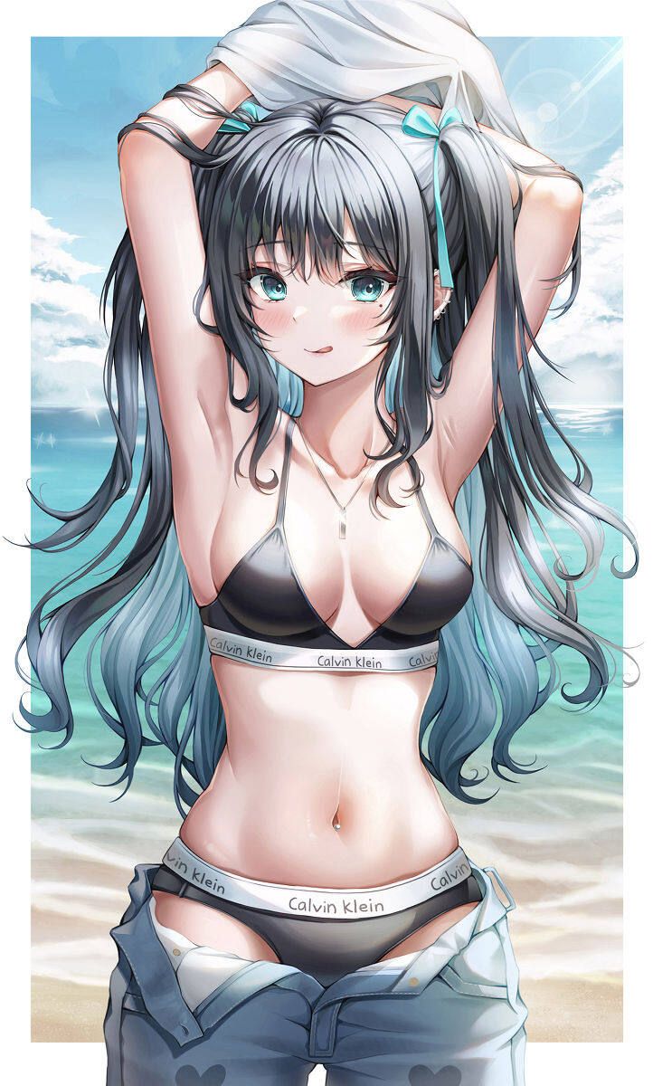 肚臍環 戶外長椅 [22P]