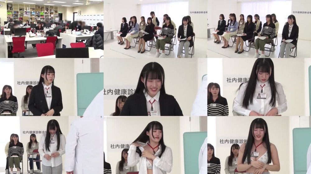 +++ [FHD] SDJS-201 SOD女子社員 2023年度 全裸で健康診断 女子社員が通常業務中の社内を全裸で移動！検診！移動！検診で超羞恥