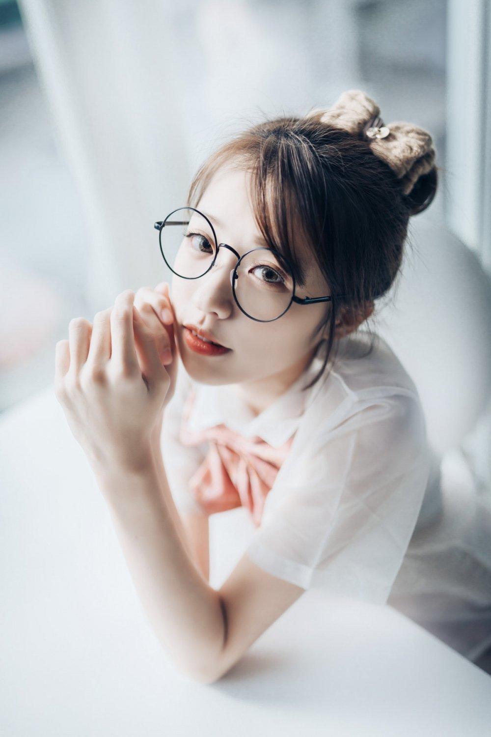 妍妍薄紗JK[26P]
