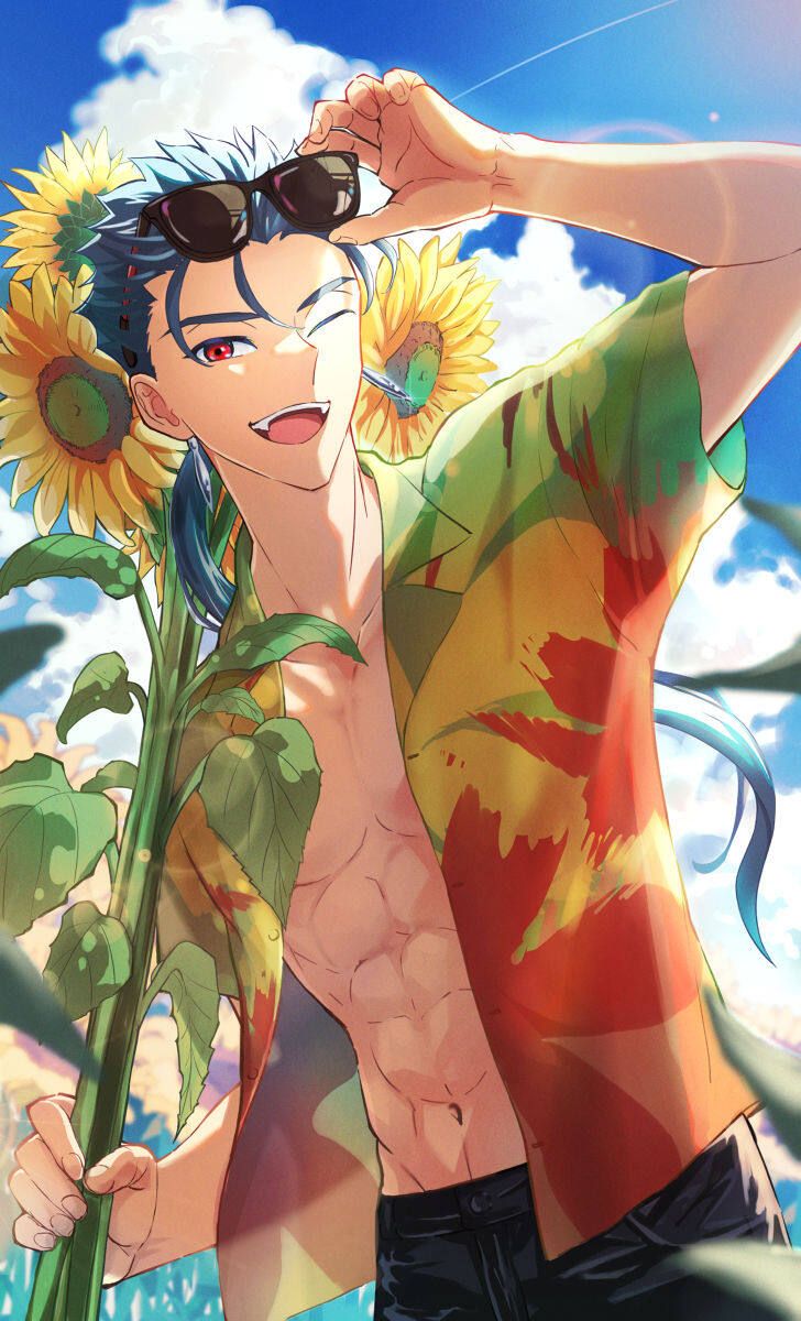 藍天男子 長角角色 [21P]