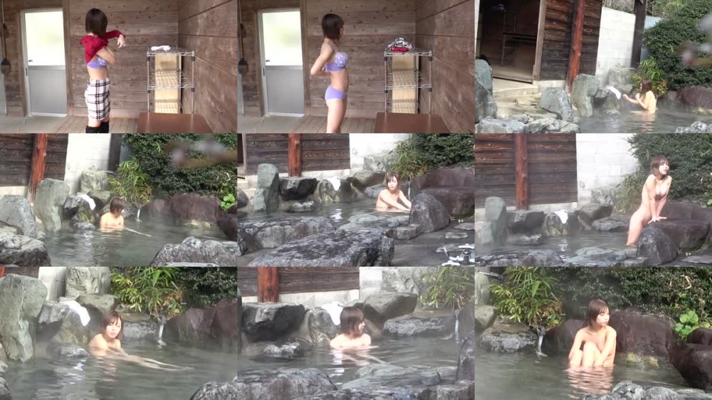 +++ [FHD] BANK-130 中出し露天温泉 珍棒と玉袋が大好きなスタイル抜群淫乱美形ギャル