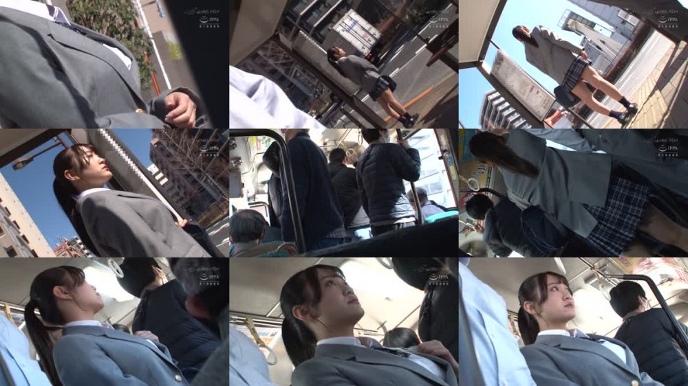 +++ [FHD] NHDTB-810 満員バスで背後から制服越しにねっとり乳揉み痴●され腰をクネらせ感じまくる巨乳女子○生19