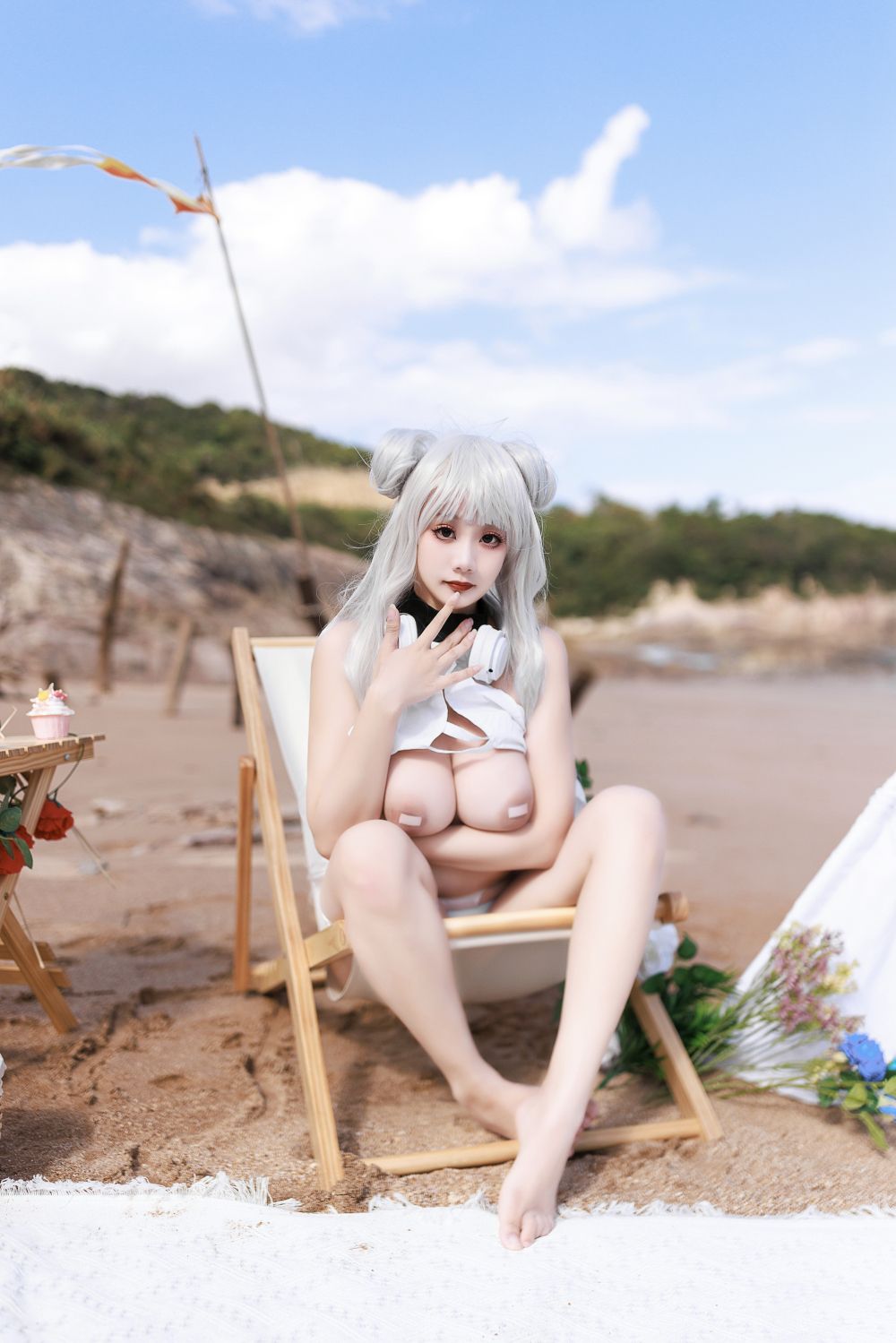 大海邊的嬌嫩少女[60P]