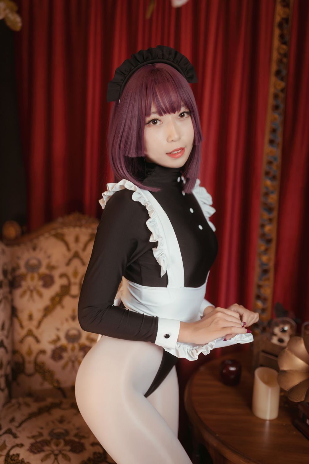 肥臀白絲性感女僕[25P]