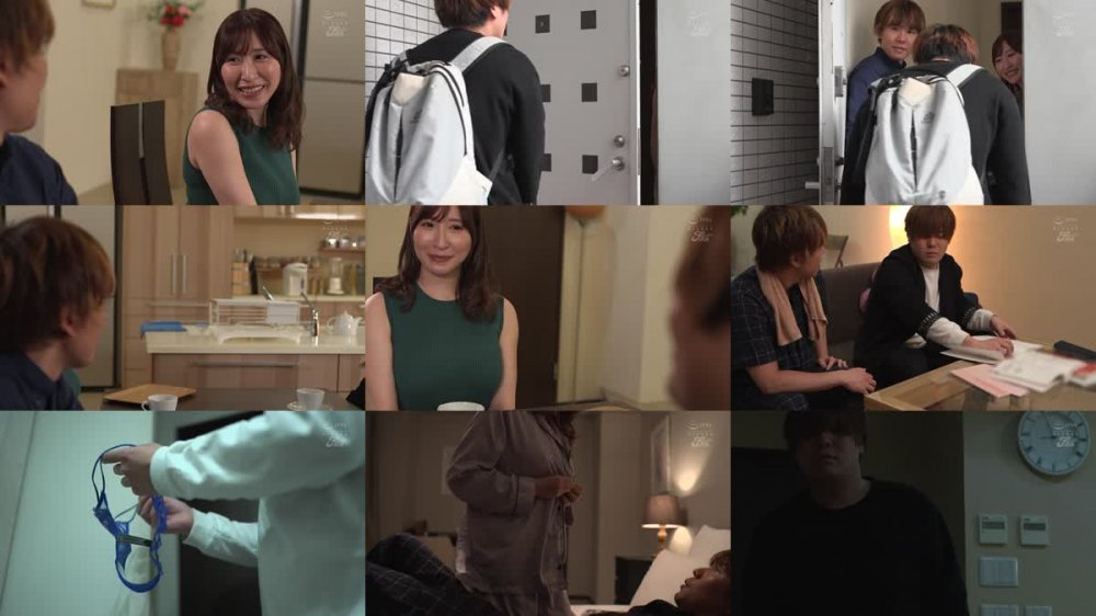 +++ [FHD] JUFE-485 美しい人妻のねっとり甘い接吻と高級ランジェリーSEX 田舎育ちの僕を誘惑する都会暮らしの叔父の妻 日下部加奈