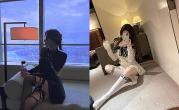 《反差女神✅淫蕩洩密》人生贏家京城有錢富少與他的兩位極品模特身材騷母狗，一王兩后調教戶外露出排插，為了錢乖乖聽話