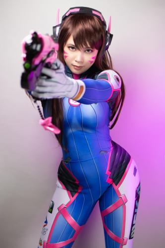 [Cosplay] Virtual Geisha – D.Va (Overwatch)