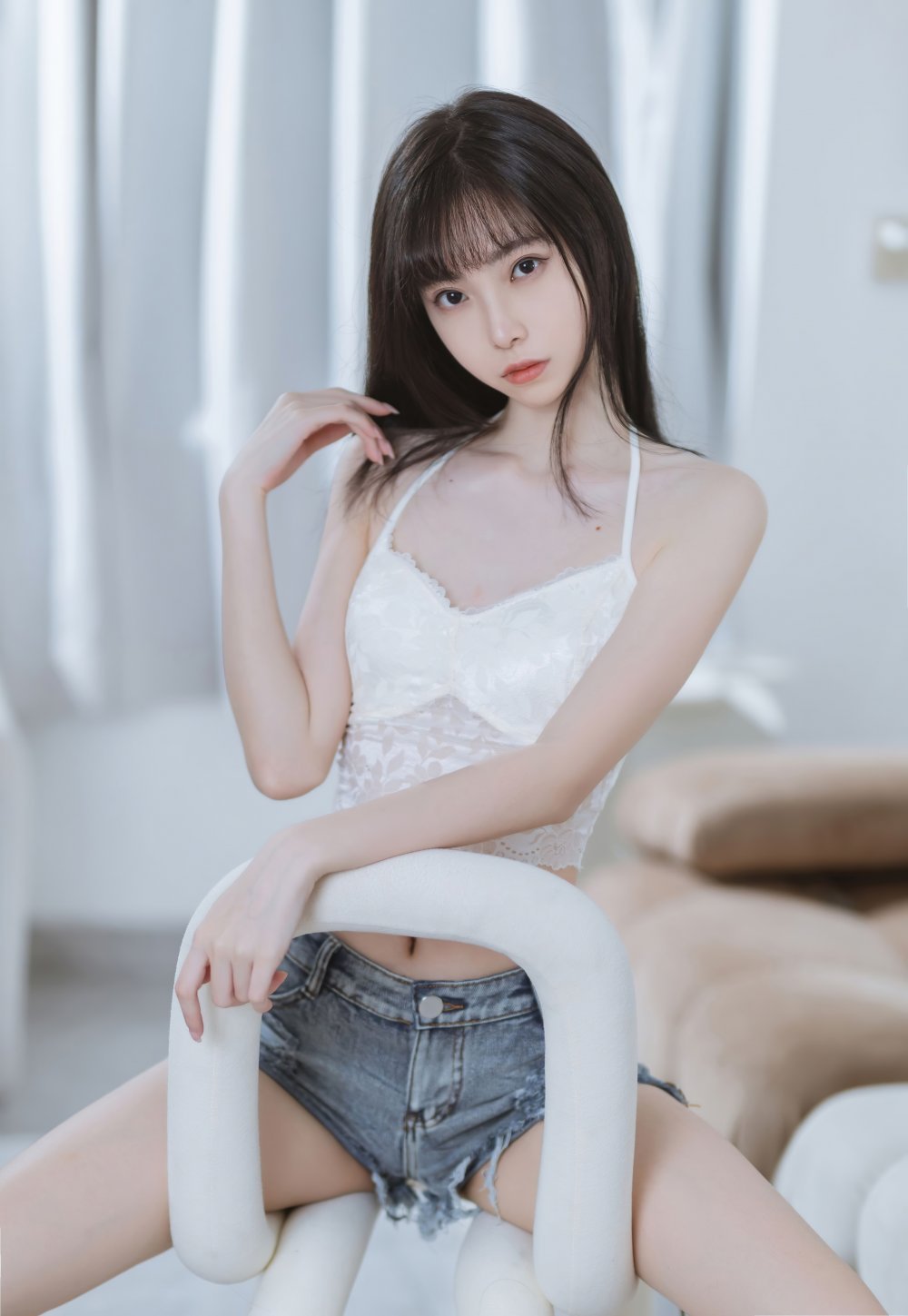 許嵐 - 清純吊帶[40P]
