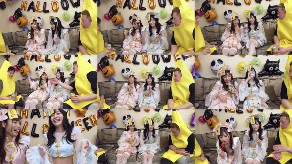 +++ [FHD] MAAN-920 【ハロウィン2023チ●ポを痴女る神尻キョンシーズ襲来】お酒は弱いけど今夜は特別…大量ちゃんぽん飲み！仲良しJDコンビが淫奔ビッチに神覚醒！デカチンを2人で取り合い、舐めしゃぶる濃密Wフェラ！ザーメン完全吸引→恍惚ごっくん！腰砕け極悪ピストン、ハメ潮まき散らし！生ハメ乱交パーティーエロすぎ最高No.1！！【ハロウィンナンパ2023 ありす&ひびき】