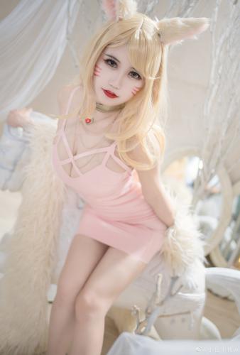 [Cosplay] Kokura Chiyo 小仓千代w – Pink Ahri 粉色阿狸