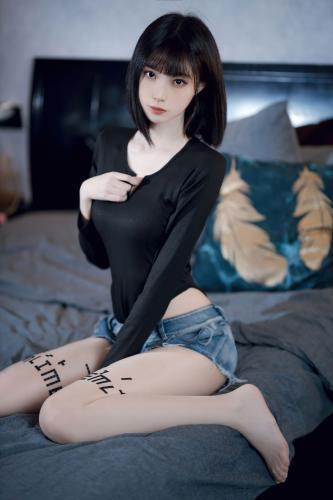 [Cosplay] 许岚 纯欲牛仔短裤2