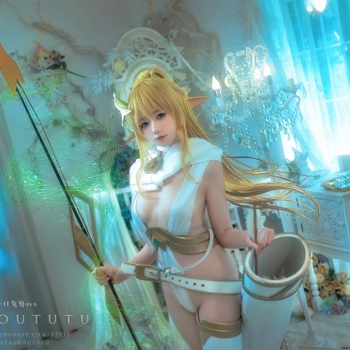 [Cosplay] Yaokoututu 咬一口兔娘ovo – Elf Archer 精灵 弓箭手
