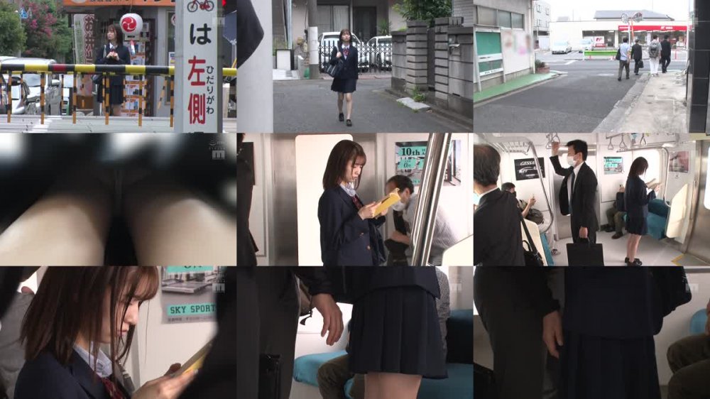 +++ [FHD] MIAB-057 おもらしキメセク痴●電車 身動き取れないJ系をデカチン即ハメ中出し20発で混ざり合う体液垂れ流しレ●プ 倉本すみれ
