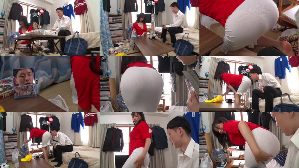 +++ [FHD] SCPX-487 友達の母さんと2人っきり もしかしてだけど…胸の谷間やエロ尻をわざと見せつけて僕を誘ってるんじゃないの！？「お前の母ちゃん、超エロいじゃん！！」誘惑デカ尻ママ