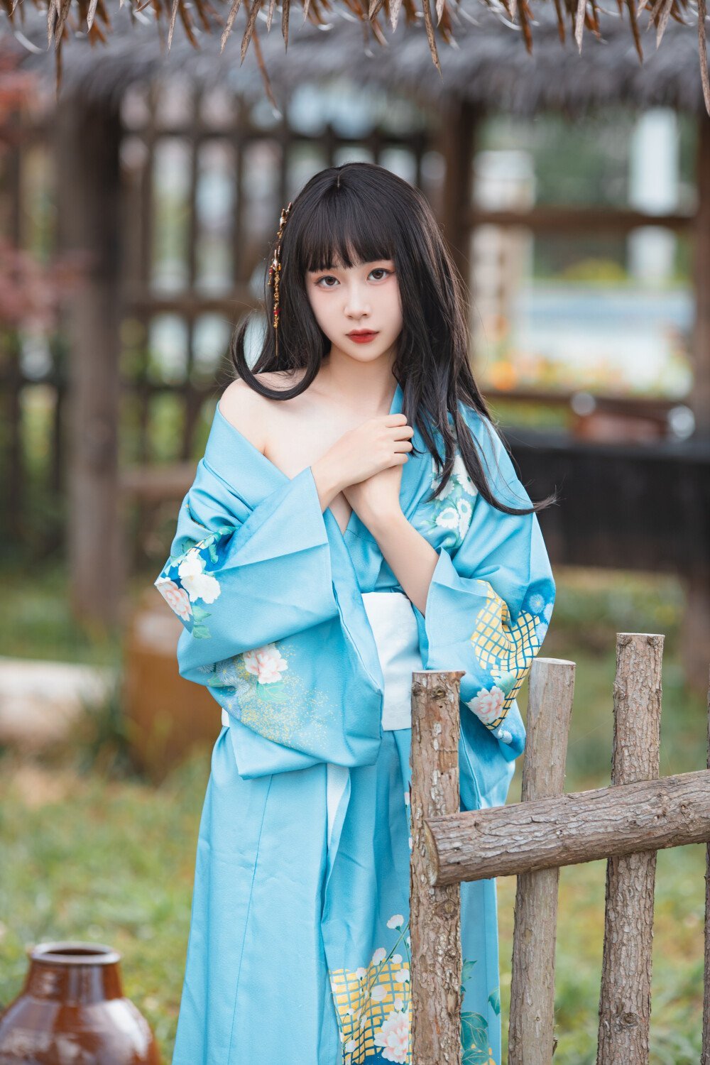 極致嬌嫩的和服白虎妞[43P]