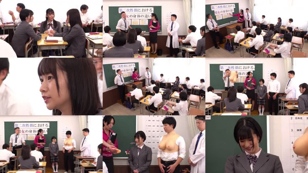 +++ [FHD] SVSHA-024 羞恥 男女が体の違いを全裸になって学習する質の高い授業を実践する共学●校の保健体育7