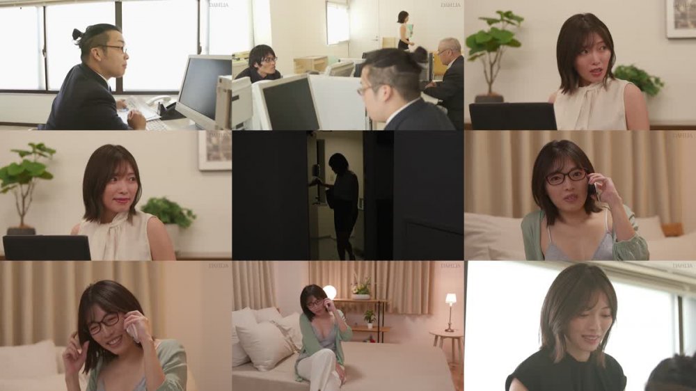 +++ [FHD] DLDSS-286 濃厚ベロキスで唾液だらっだら執拗交尾 有能秘書が密室社長室で理性を忘れて求め合う 峰玲子