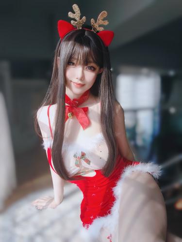 [Cosplay] 女主K 圣诞麋鹿
