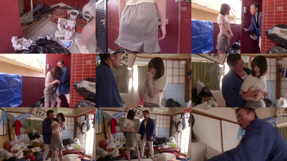 +++ [FHD] MIAB-156 ゴミ部屋の濃厚オヤジに乳首ビンビン乳揉まれ涎ベロキス絶倫ピストンで中出し20発された制服娘 白石もも