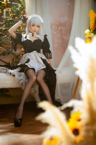 [Cosplay] Tomoyo酱 碧蓝 赫敏女仆